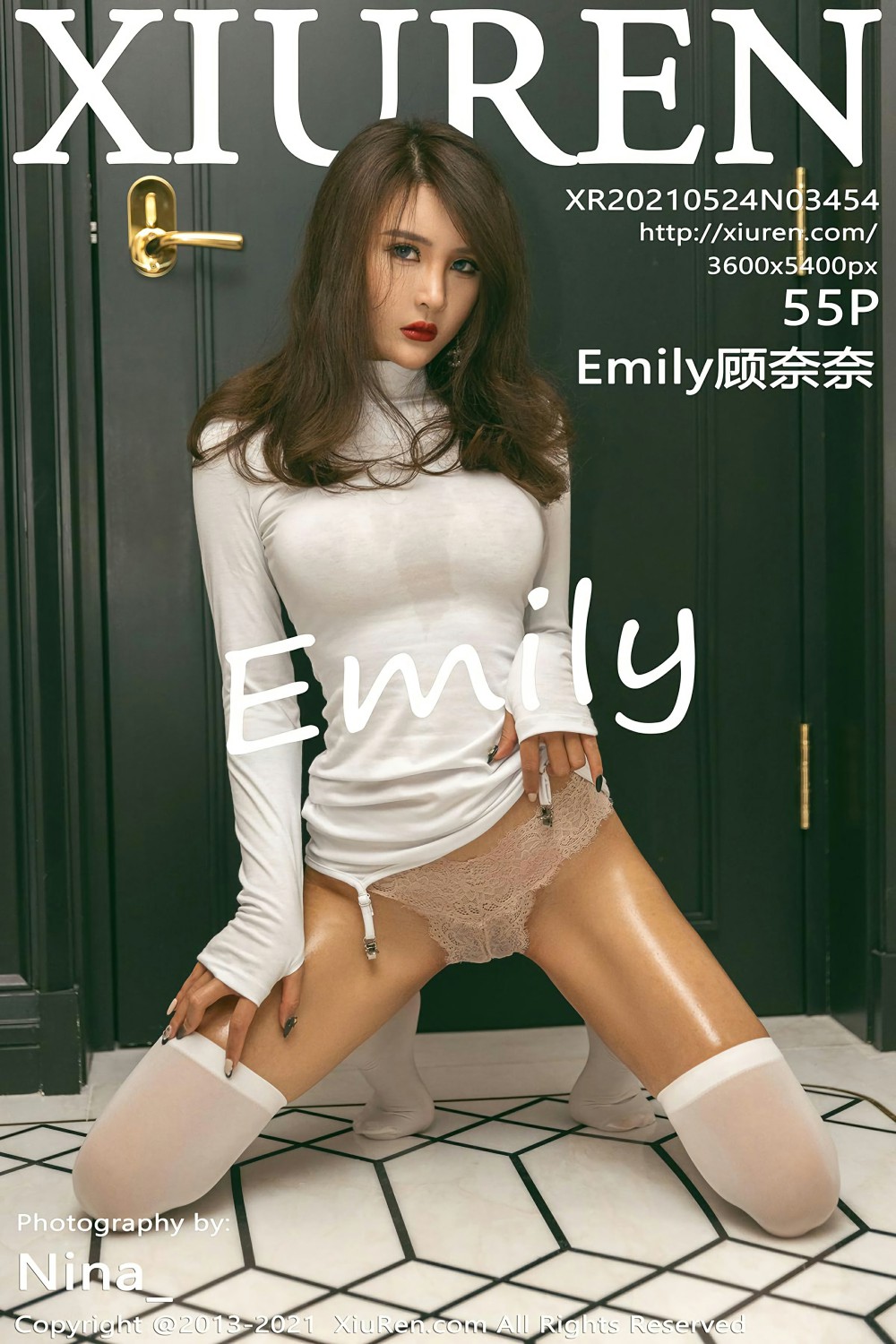 [XiuRen秀人网] 2021.05.24 No.3454 Emily顾奈奈